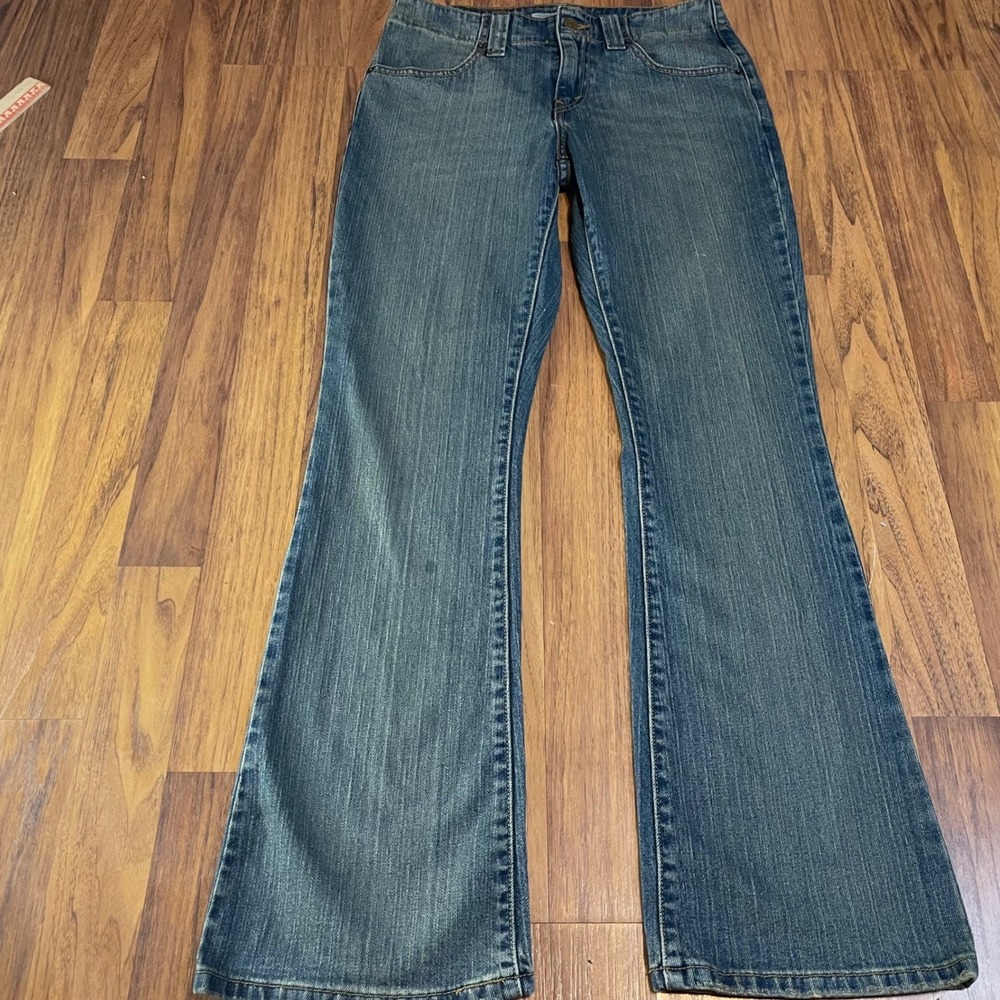 Levi's 525 Perfect Waist Jeans Womens 6M Bootcut Medium Wash Denim Blue Stretch